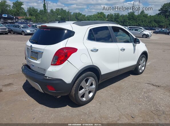 KL4CJGSB3GB648331 2016 BUICK ENCORE Белый Задняя правая четверть