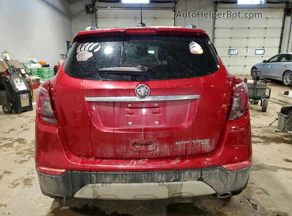 KL4CJGSB3KB930249 2019 BUICK ENCORE Red Հետևի տեսք