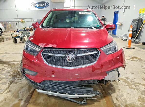 KL4CJGSB3KB930249 2019 BUICK ENCORE Red Դիմացի տեսք