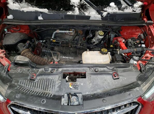 KL4CJGSB3KB930249 2019 BUICK ENCORE Red Շարժիչի բաժամունքի տեսք
