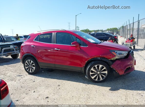 KL4CJGSB4HB115731 2017 BUICK ENCORE Red Սալոնի հետևի տեսք