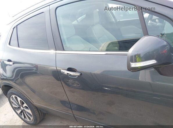 KL4CJGSB5HB159690 2017 BUICK ENCORE Gray Widok wnętrza z tyłu