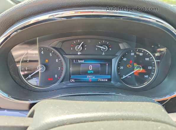 KL4CJGSB5LB071313 2020 BUICK ENCORE Black Widok zestawu wskaźników