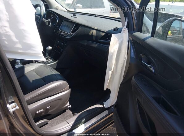 KL4CJGSB6JB538672 2018 BUICK ENCORE Gray Front interior view