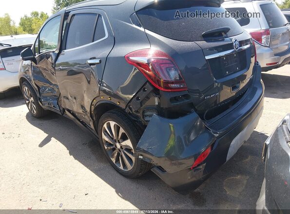 KL4CJGSB6JB538672 2018 BUICK ENCORE Gray Rear left
