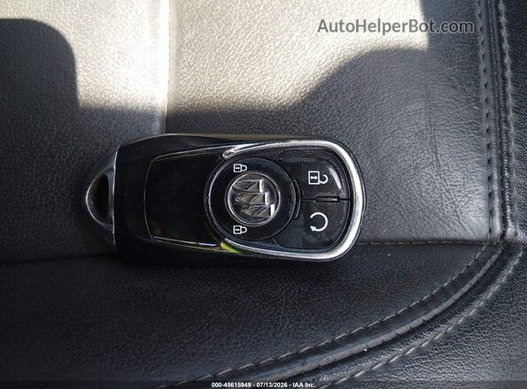 KL4CJGSB6JB538672 2018 BUICK ENCORE Gray Dashboard view