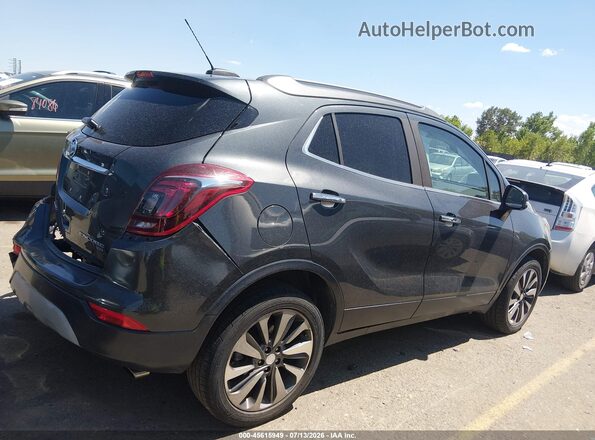 KL4CJGSB6JB538672 2018 BUICK ENCORE Gray Rear interior view