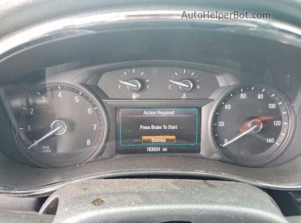 KL4CJGSB6JB554032 2018 BUICK ENCORE Белый Вид щитка приборов