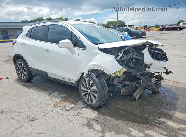 KL4CJGSB6JB554032 2018 BUICK ENCORE Белый Передняя правая четверть