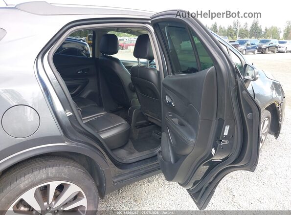 KL4CJGSB6JB581053 2018 BUICK ENCORE Gray Vista de la etiqueta del VIN