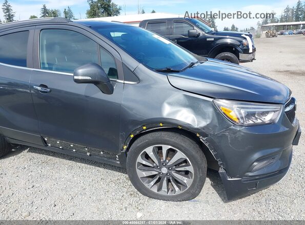 KL4CJGSB6JB581053 2018 BUICK ENCORE Gray Vista frontal