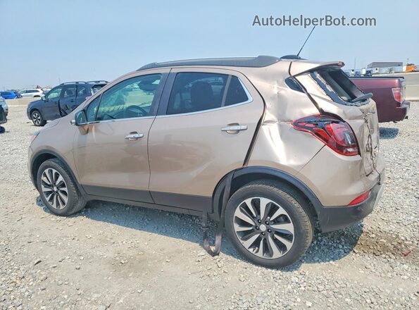 KL4CJGSB7JB579263 2018 BUICK ENCORE Желто-коричневый Задняя левая четверть