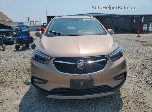 KL4CJGSB7JB579263 2018 BUICK ENCORE Желто-коричневый Вид спереди