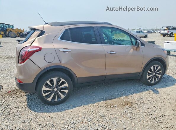 KL4CJGSB7JB579263 2018 BUICK ENCORE Желто-коричневый Задняя правая четверть