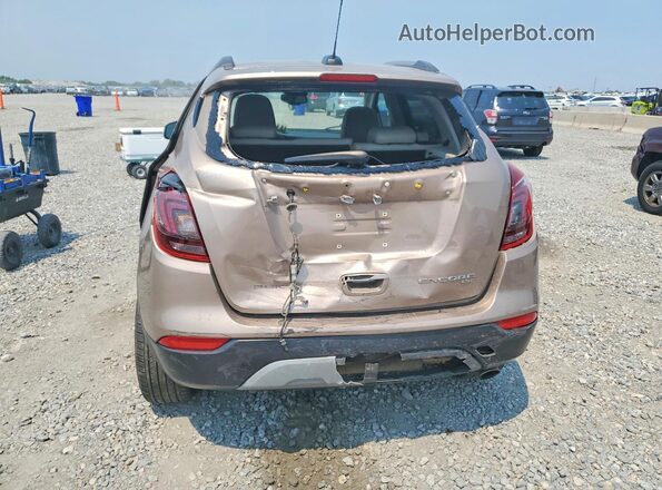 KL4CJGSB7JB579263 2018 BUICK ENCORE Желто-коричневый Вид сзади