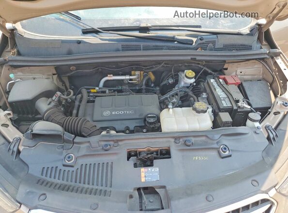 KL4CJGSB7JB579263 2018 BUICK ENCORE Желто-коричневый Вид подкапотного пространства