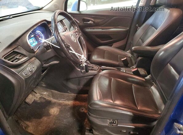 KL4CJGSB8JB642306 2018 BUICK ENCORE Blue Front interior view