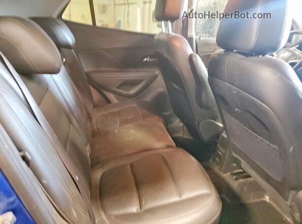 KL4CJGSB8JB642306 2018 BUICK ENCORE Blue Rear seats view