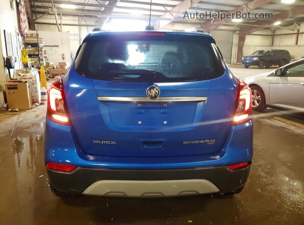 KL4CJGSB8JB642306 2018 BUICK ENCORE Blue Rear view