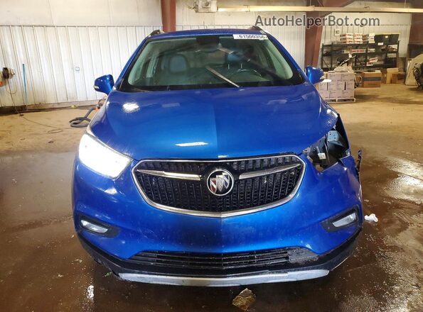 KL4CJGSB8JB642306 2018 BUICK ENCORE Blue Front view
