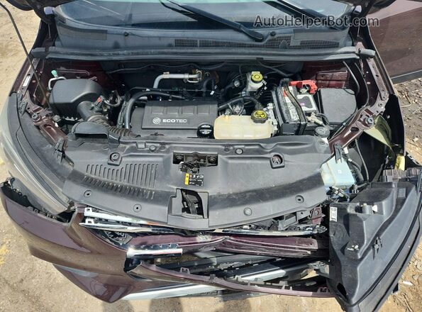 KL4CJGSB9HB183474 2017 BUICK ENCORE Purple Vista del compartimento del motor