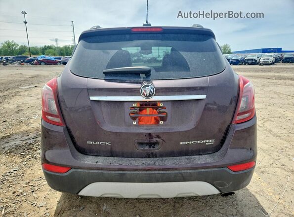 KL4CJGSB9HB183474 2017 BUICK ENCORE Purple Vista trasera