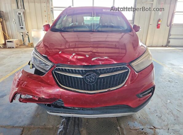 KL4CJGSBXJB583047 2018 BUICK ENCORE Maroon Widok z przodu