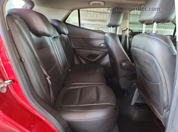 KL4CJGSBXJB583047 2018 BUICK ENCORE Maroon Widok tylnych siedzeń