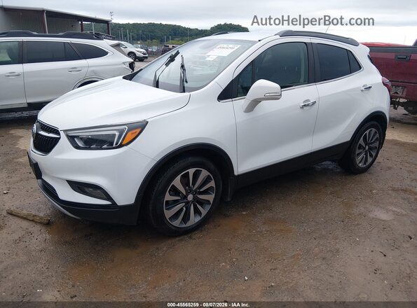 KL4CJGSM0KB856726 2019 BUICK ENCORE White Передня ліва чверть
