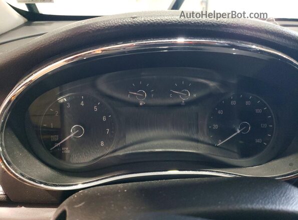 KL4CJGSM2KB728164 2019 BUICK ENCORE White Widok zestawu wskaźników