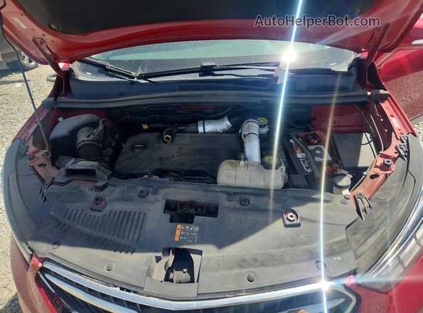 KL4CJGSM3KB797347 2019 BUICK ENCORE Красный Вид подкапотного пространства