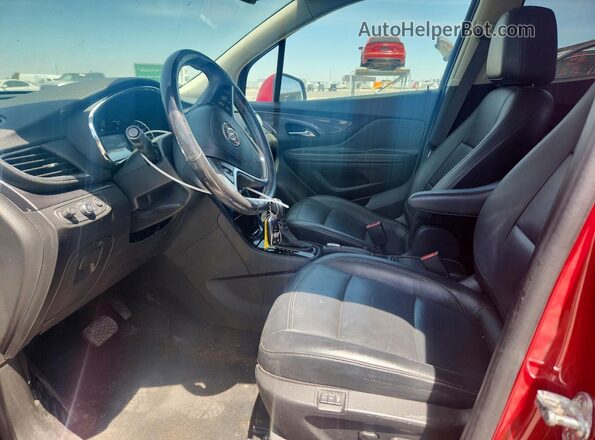 KL4CJGSM3KB797347 2019 BUICK ENCORE Красный Вид салона спереди