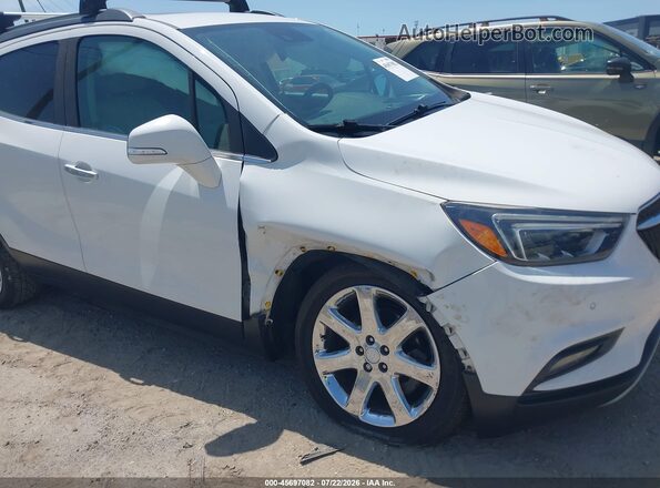 KL4CJGSM5KB758355 2019 BUICK ENCORE White Front view