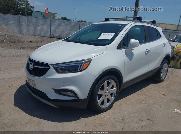 KL4CJGSM5KB758355 2019 BUICK ENCORE White Front left
