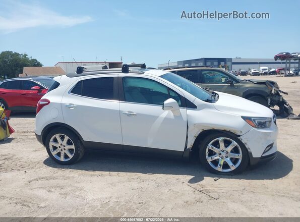 KL4CJGSM5KB758355 2019 BUICK ENCORE White Rear interior view