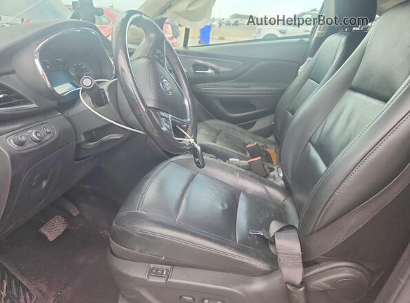 KL4CJGSM7KB881574 2019 BUICK ENCORE Gray Вид салону спереду
