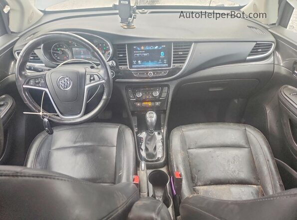 KL4CJGSM7KB881574 2019 BUICK ENCORE Gray Вид панелі приладів