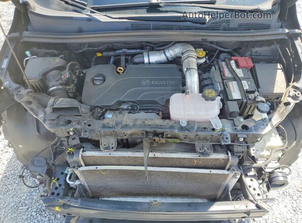 KL4CJGSM9KB701849 2019 BUICK ENCORE Black Vista del compartimento del motor