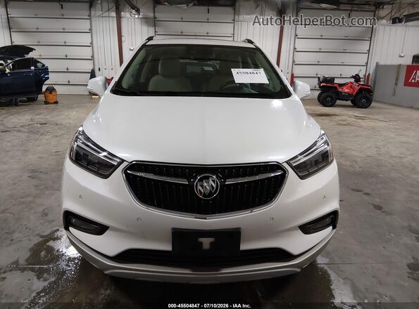 KL4CJHSB3JB661643 2018 BUICK ENCORE White Սարքավորումների վահանակի տեսք