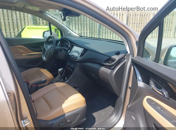 KL4CJHSB5JB581714 2018 BUICK ENCORE Beige წინა სალონის ხედი