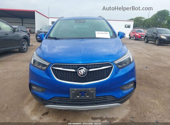 KL4CJHSB6HB017869 2017 BUICK ENCORE Синий Вид задней части салона