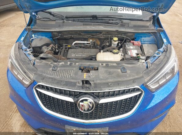 KL4CJHSB6HB017869 2017 BUICK ENCORE Синий Вид сзади