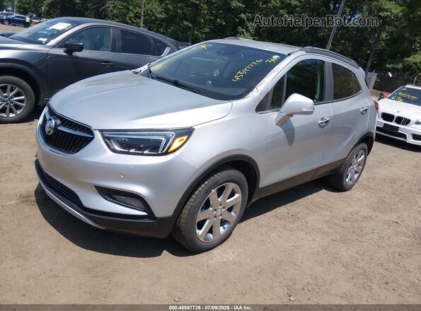 KL4CJHSB8HB155669 2017 BUICK ENCORE Silver Vista tres cuartos delantera izquierda