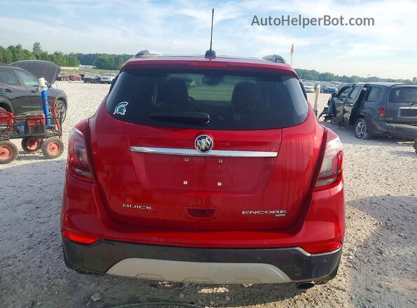 KL4CJHSB9HB016148 2017 BUICK ENCORE Burgundy უკანა ხედი