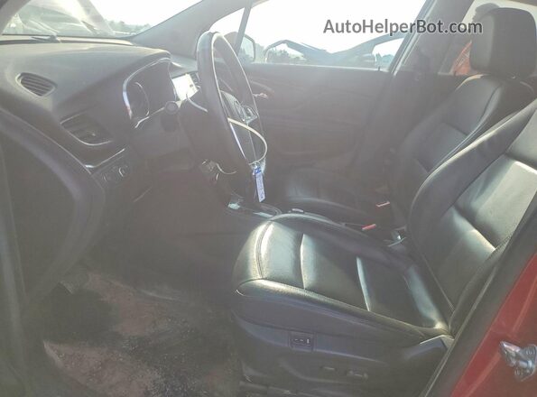 KL4CJHSB9HB016148 2017 BUICK ENCORE Burgundy წინა სალონის ხედი