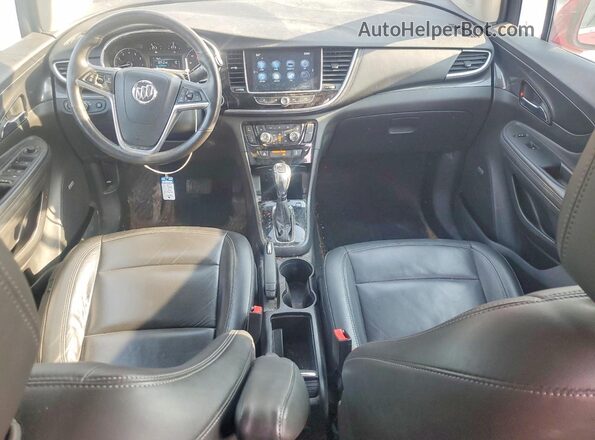 KL4CJHSB9HB016148 2017 BUICK ENCORE Burgundy წინა პანელის ხედი