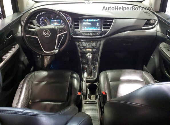 KL4CJHSM9HB115277 2017 BUICK ENCORE Черный Вид панели приборов