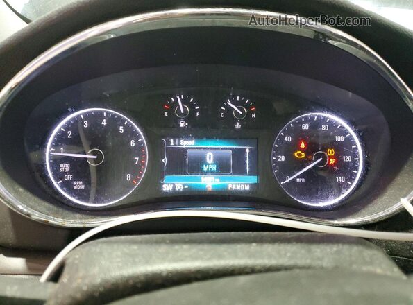KL4CJHSM9HB115277 2017 BUICK ENCORE Черный Вид щитка приборов