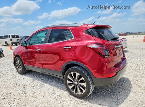 KL4CJHSMXHB212438 2017 BUICK ENCORE Red Rear left