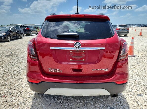KL4CJHSMXHB212438 2017 BUICK ENCORE Red Rear view